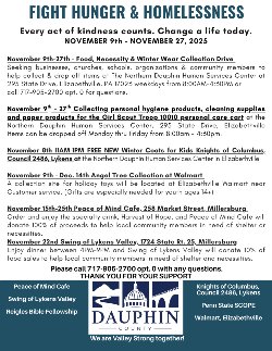 Fight Hunger and Homelessness